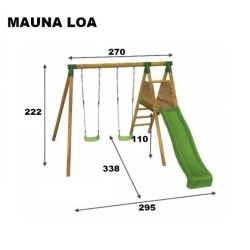 Parque Infantil MAUNA LOA Academy con Rampa