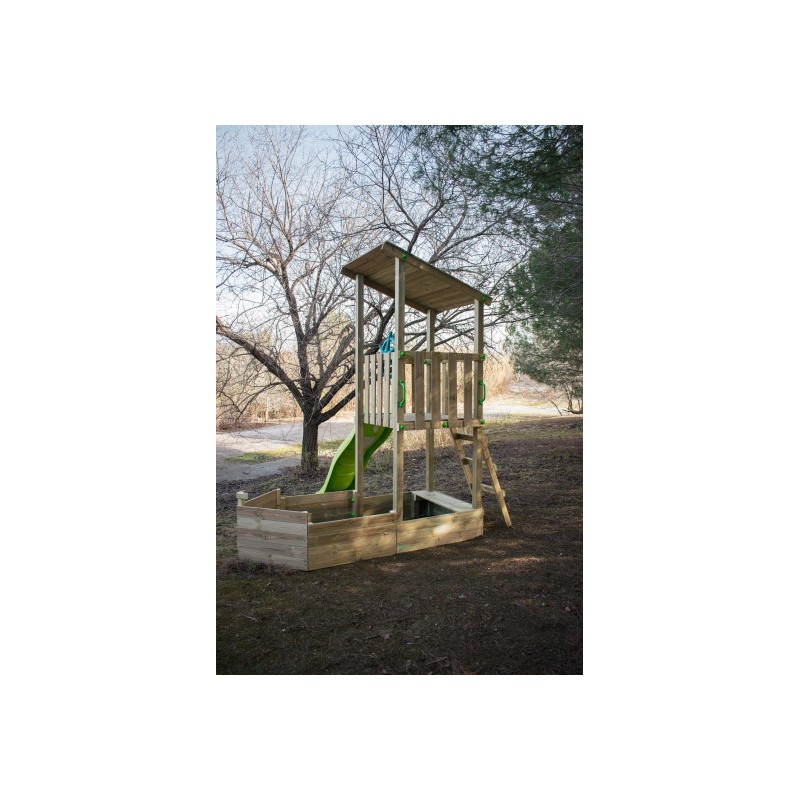 Parque infantil NAUTILUS L sin pared de escalada